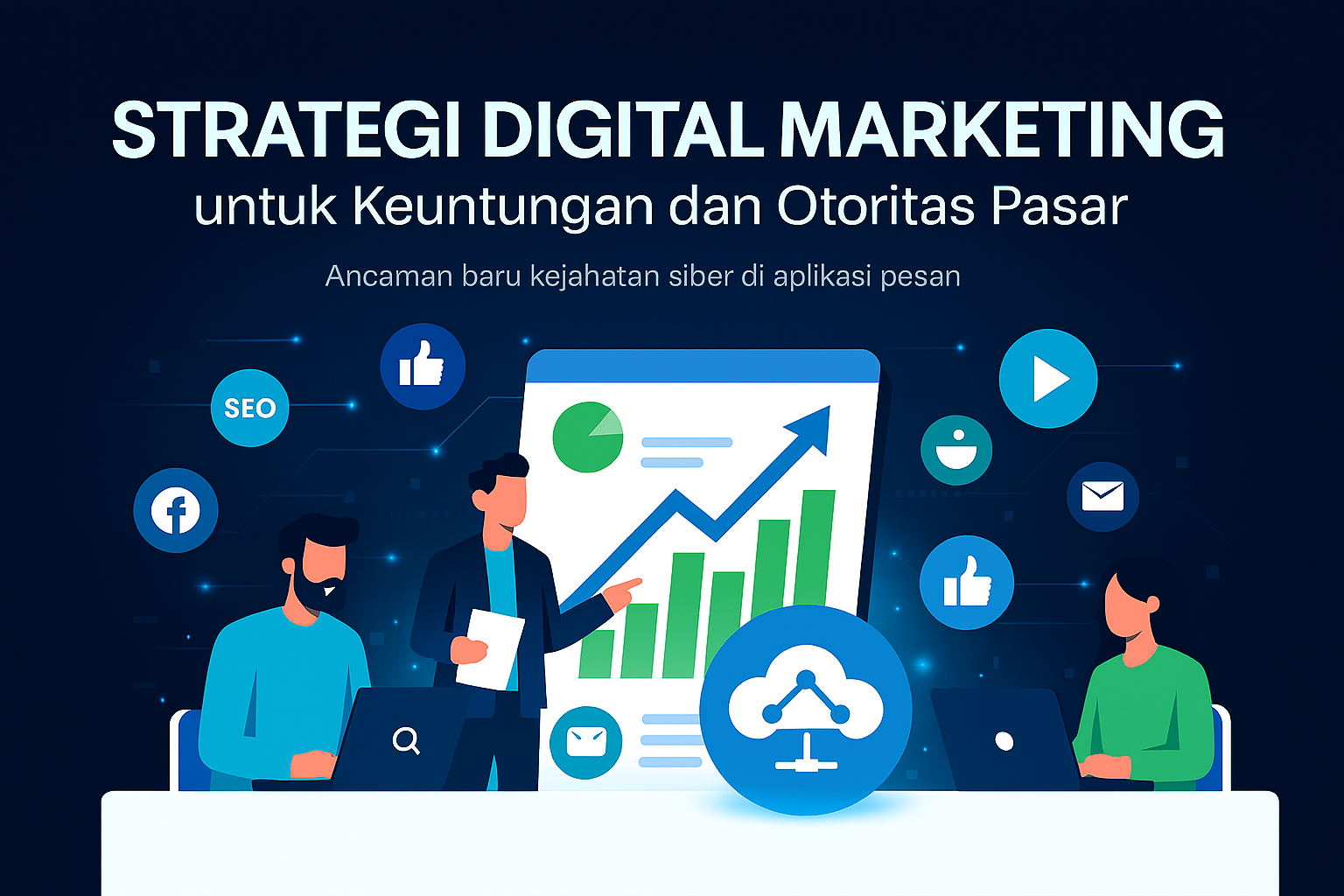 Strategi Digital Marketing untuk Meningkatkan Keuntungan dan Otoritas Pasar Bisnis