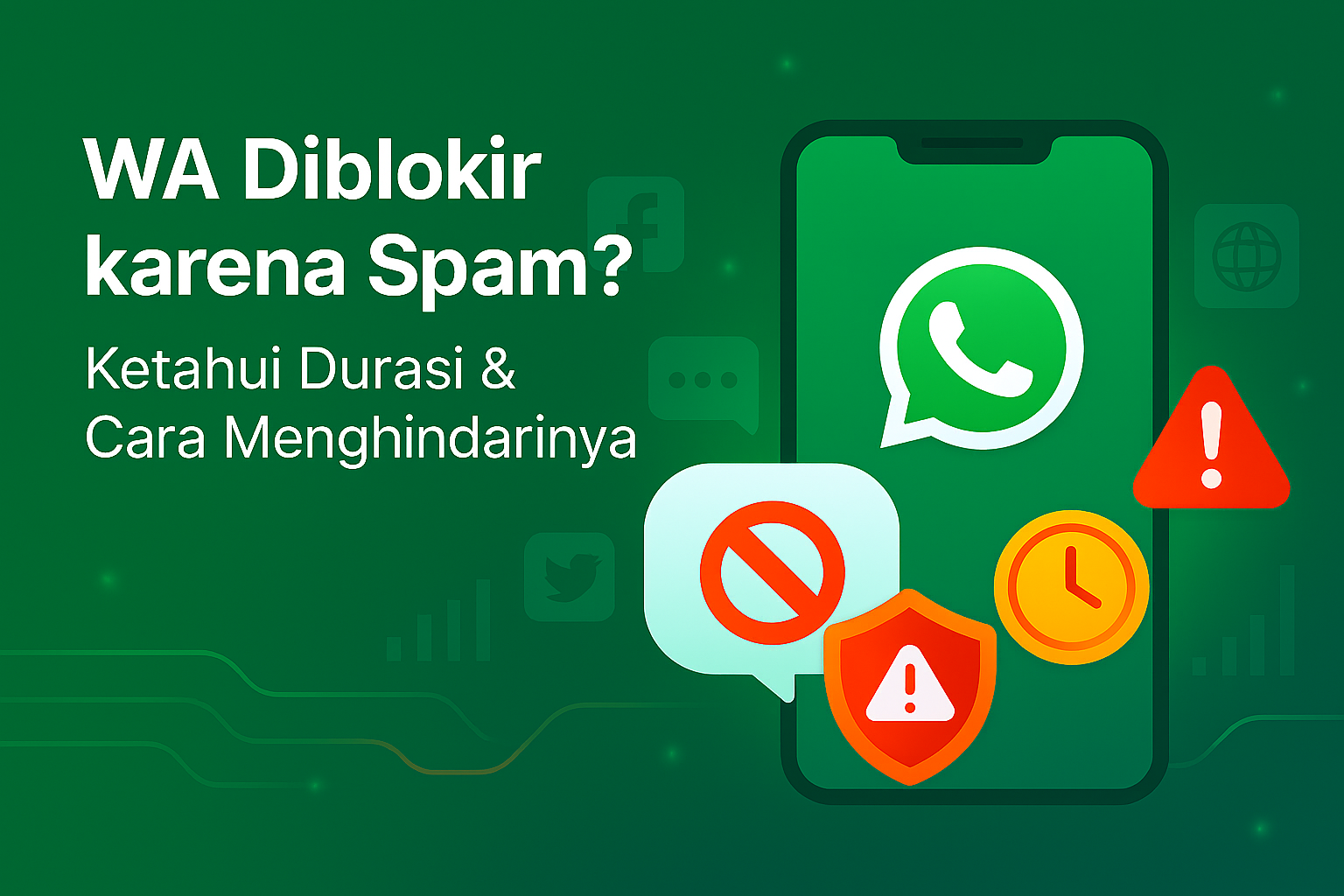 Berapa Lama WA Diblokir karena Spam? Yuk Baca Artikel Ini