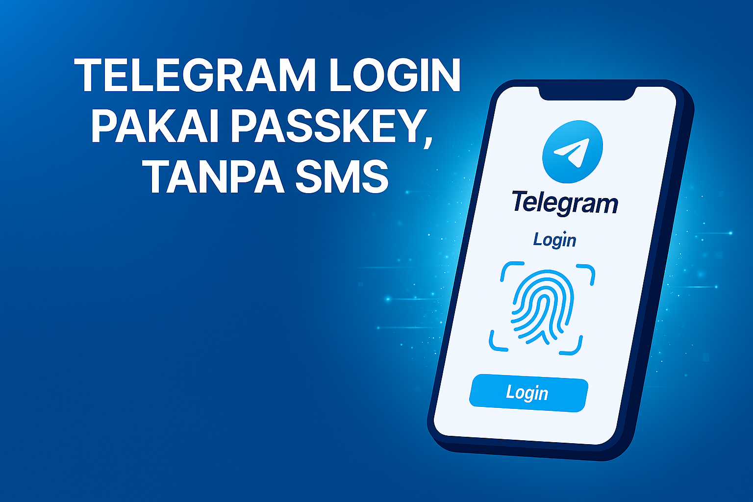 Telegram Kini Bisa Login Menggunakan Passkey Tanpa SMS