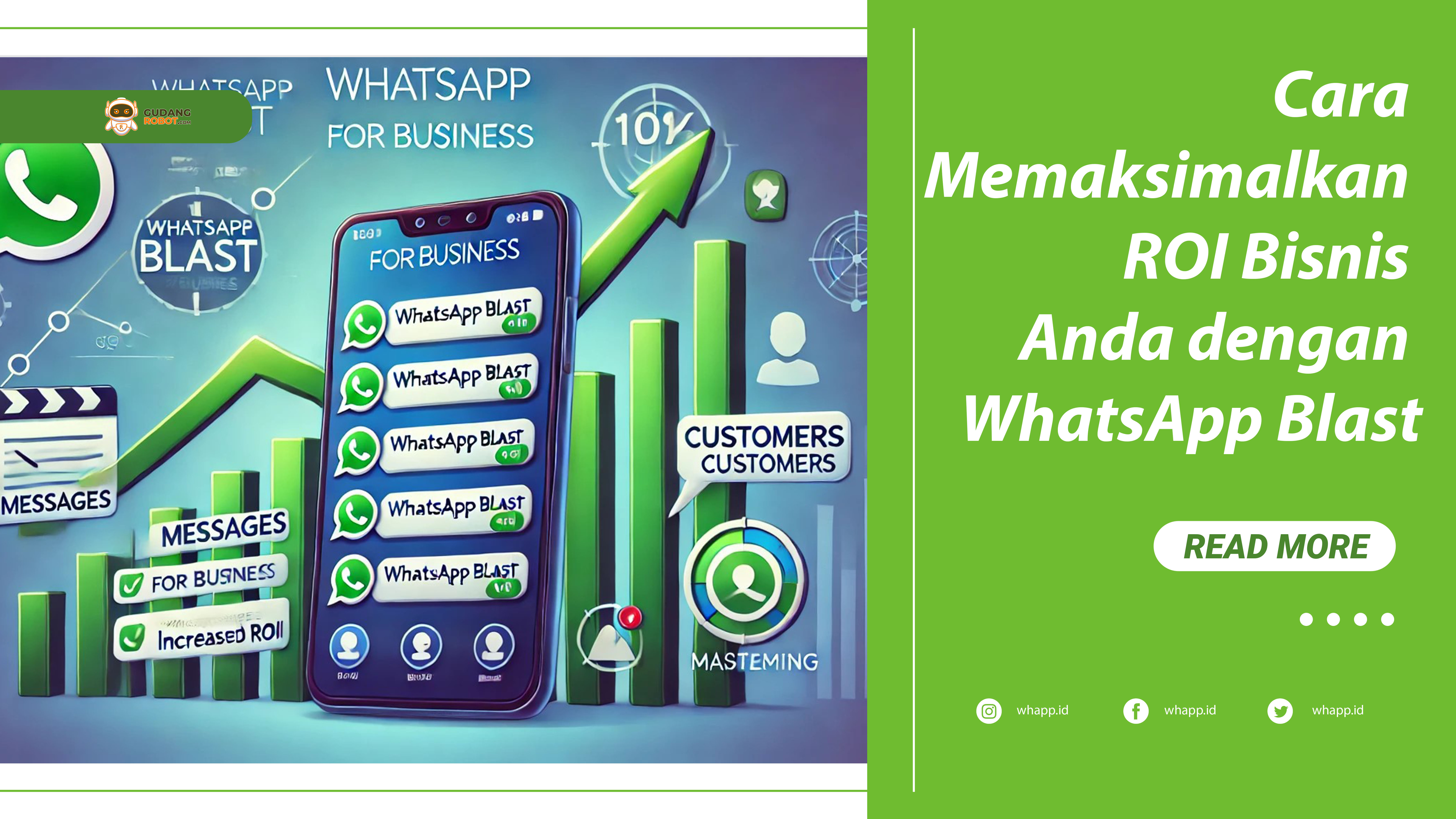 Cara Memaksimalkan ROI Bisnis Anda dengan WhatsApp Blast